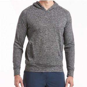 Public Rec Men's Politan Hoodie Sweatshirt Grey Size L